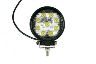 Projecteur de travail LED rond 27 W, 1620 lumens, longue portée - ALGEMA SHOP