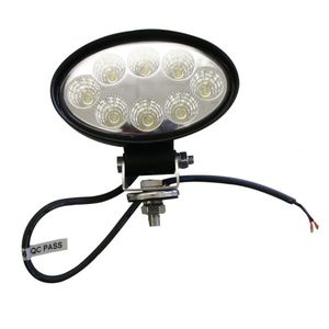 LED-Arbeitsscheinwerfer oval 24 W, 1680 Lumen - ALGEMA SHOP