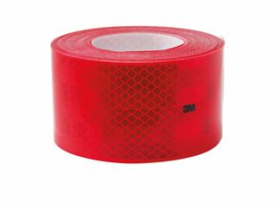 Reflexní páska červená, pro pevné nástavby a plachtové nástavby - ALGEMA SHOP