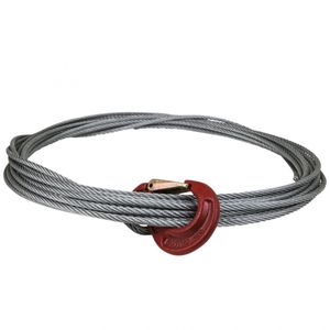 Câble en acier pour treuil 7 mm L = 15 m - ALGEMA SHOP