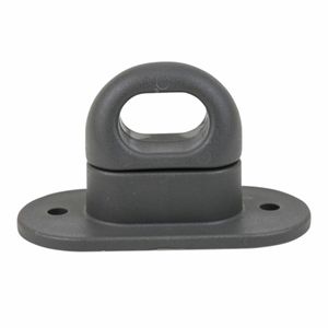 Fermeture rotative en plastique pour œillet ovale, gris - ALGEMA SHOP