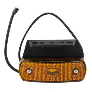 Luz de posición lateral naranja rectangular, LED - ALGEMA SHOP