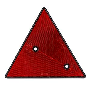Triangular reflector red/can be screwed on - ALGEMA SHOP