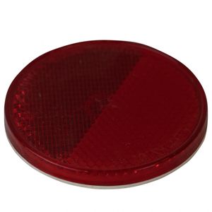 Reflector round, red 60 mm - ALGEMA SHOP