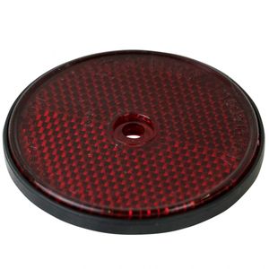 Reflector with hole, red - ALGEMA SHOP