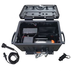 Portable Winch 2043 kg with battery - ALGEMA SHOP