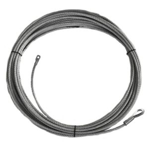 Cable de acero para cabrestante Dragon 7,5 mm x 24 m - ALGEMA SHOP