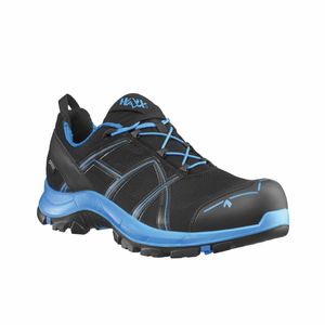 Niskie buty HAIX Black Eagle Safety 40.1 czarno-niebieskie - ALGEMA SHOP